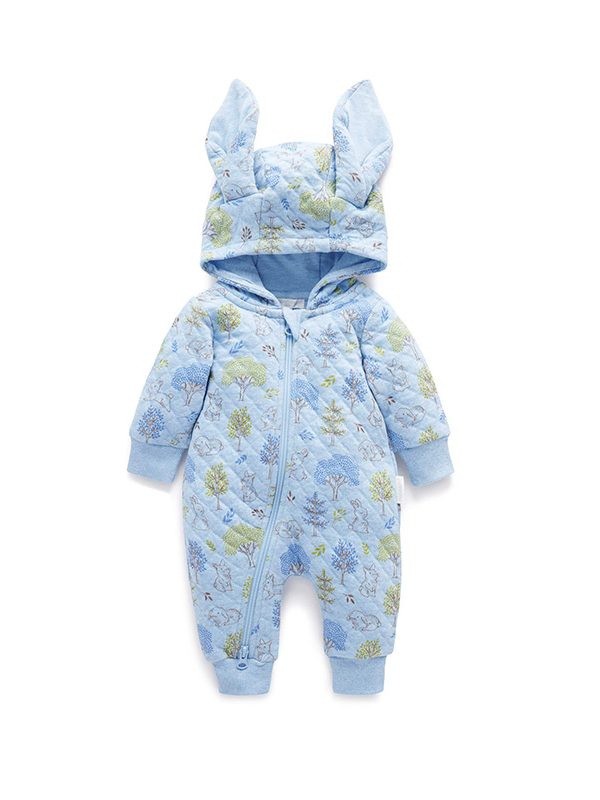 Bunny Quilted Growsuit